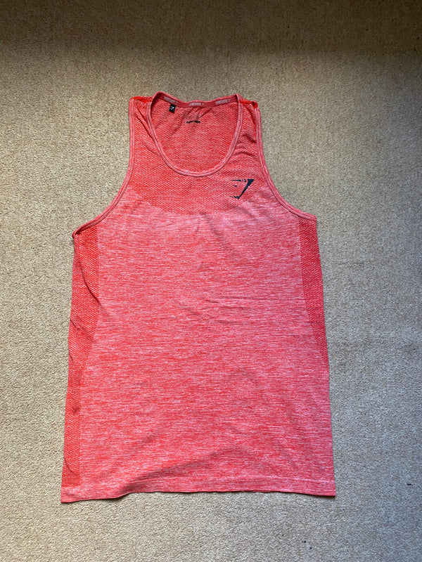 OG Gymshark Avant Seamless Tank Red