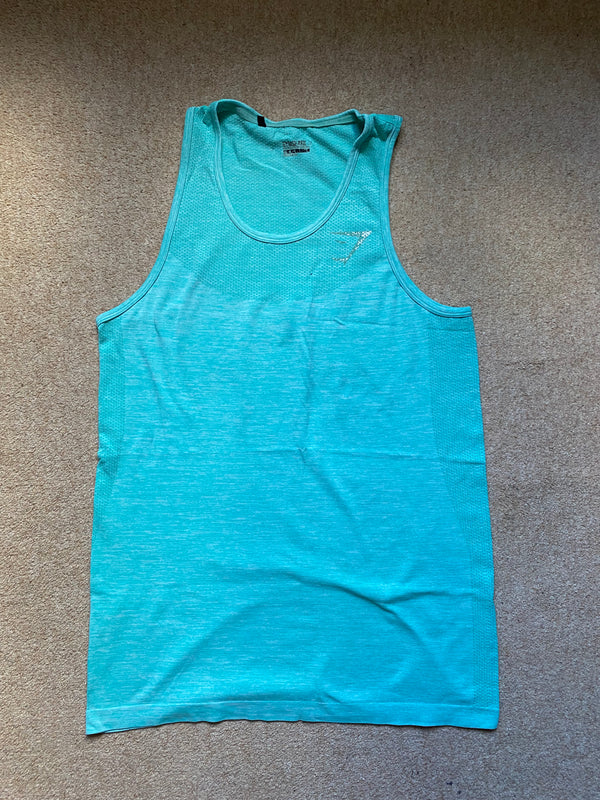 OG Gymshark Avant Seamless Tank Green