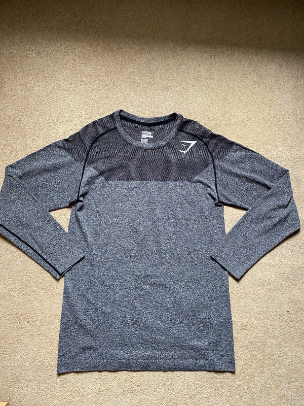 OG Gymshark Phantom Seamless Longsleeve Grey