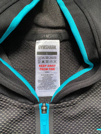 OG Gymshark Onyx V5 Hoodie Blue - Image 3