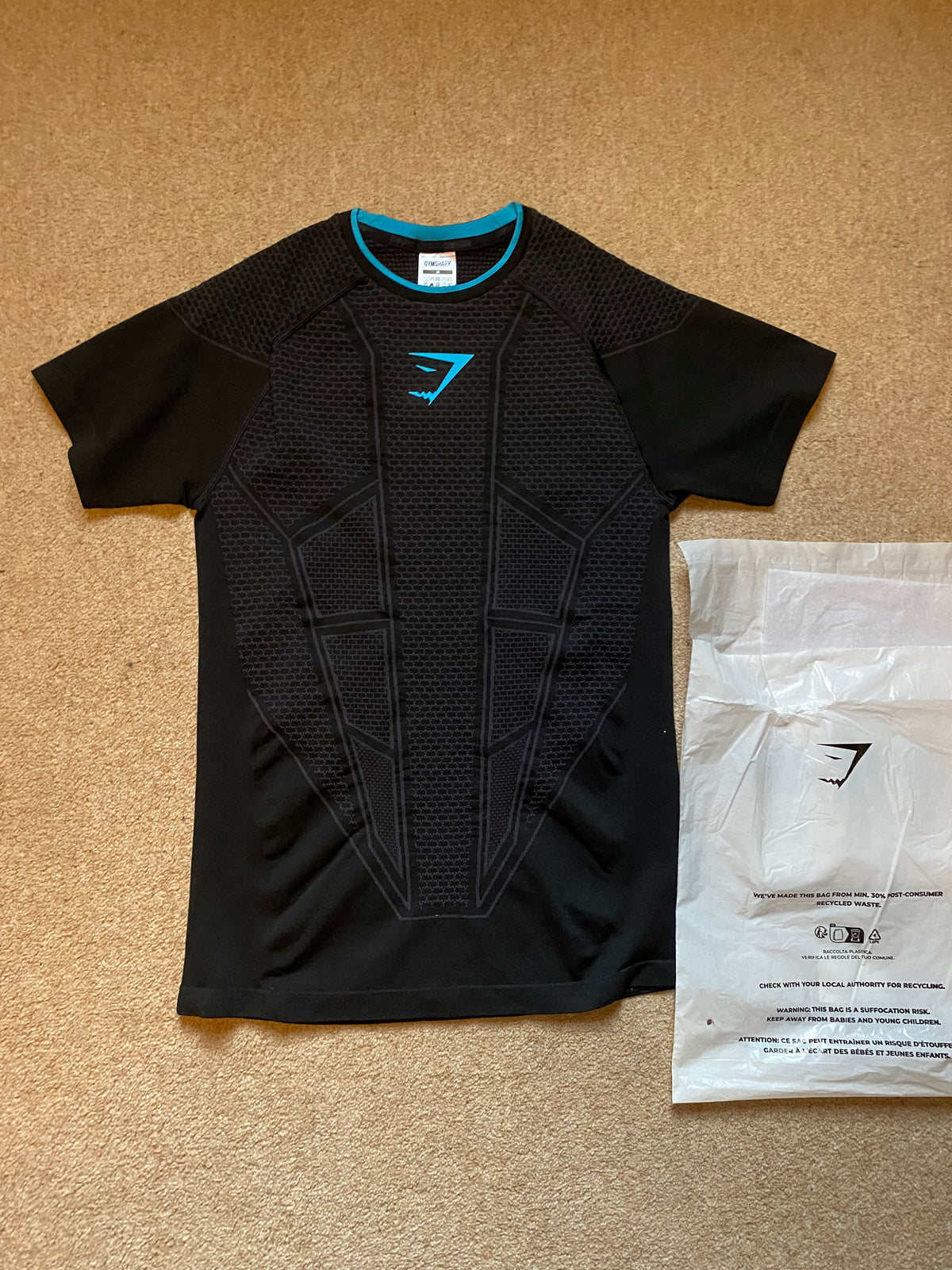 OG Gymshark Onyx V1 2026 Blue