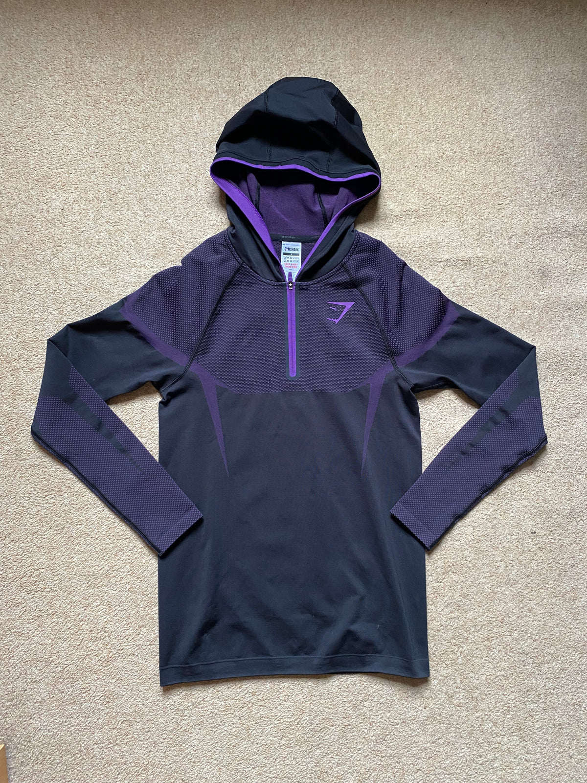 OG Gymshark Onyx V5 Hoodie Purple