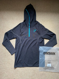 OG Gymshark Onyx V5 Hoodie Blue - Image 1