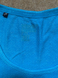 OG Gymshark Phantom Tank Blue - Image 3