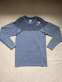 OG Gymshark Phantom Seamless Longsleeve Grey - Image 1