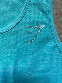 OG Gymshark Avant Seamless Tank Green - Image 2