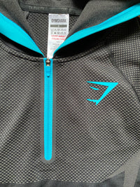 OG Gymshark Onyx V5 Hoodie Blue - Image 2