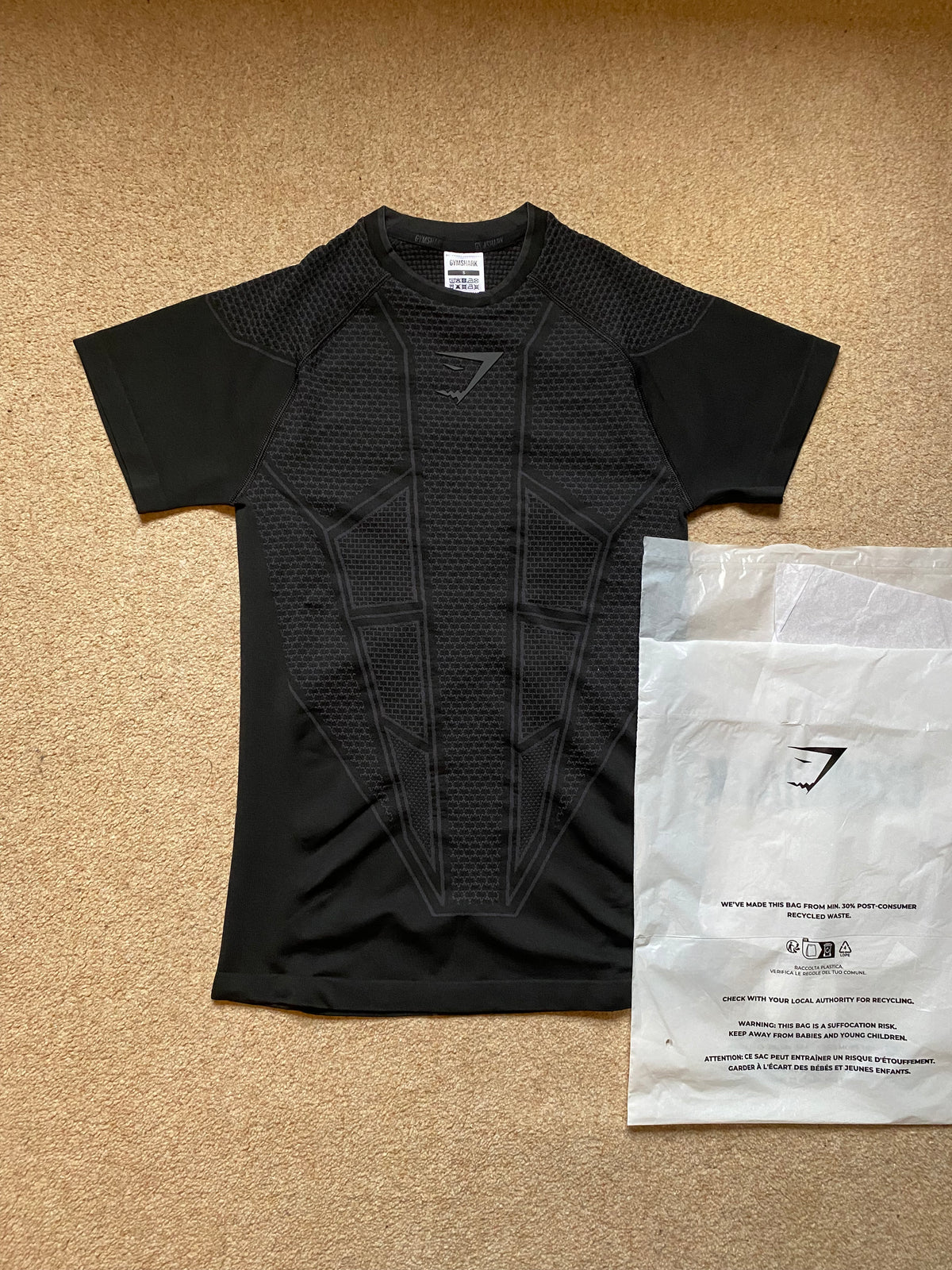 OG Gymshark Onyx V1 2026 Black