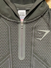 OG Gymshark Onyx V1 2026 Black Hoodie - Image 2