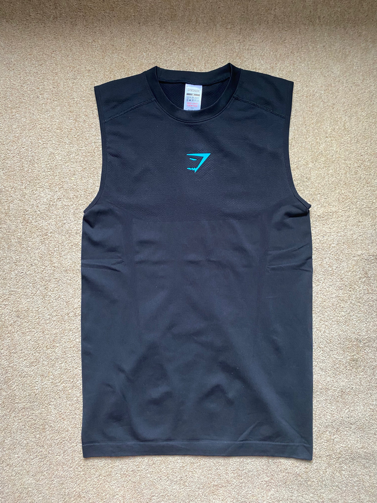 OG Gymshark Onyx V5 Tank Vest Midnight